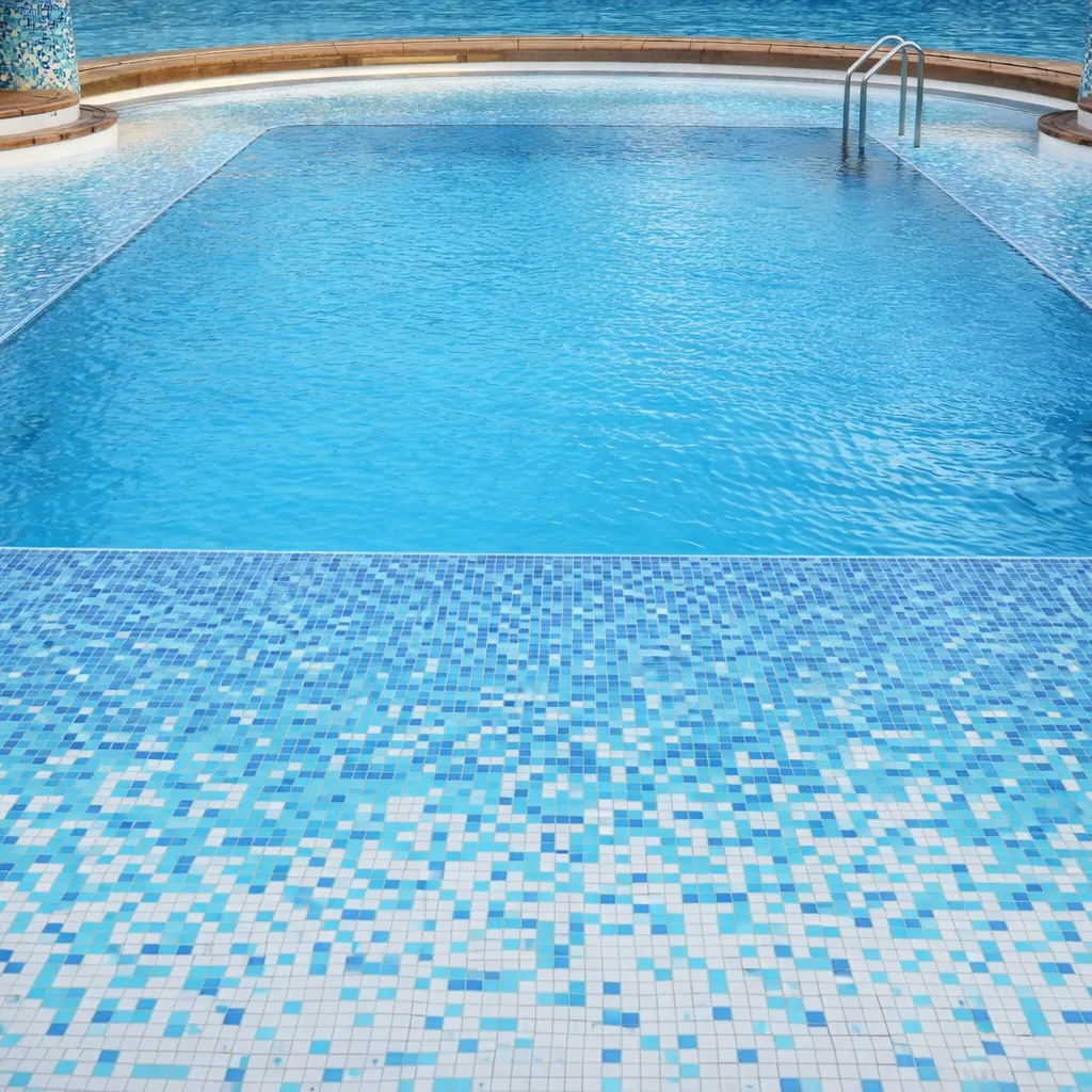 cool blue pool